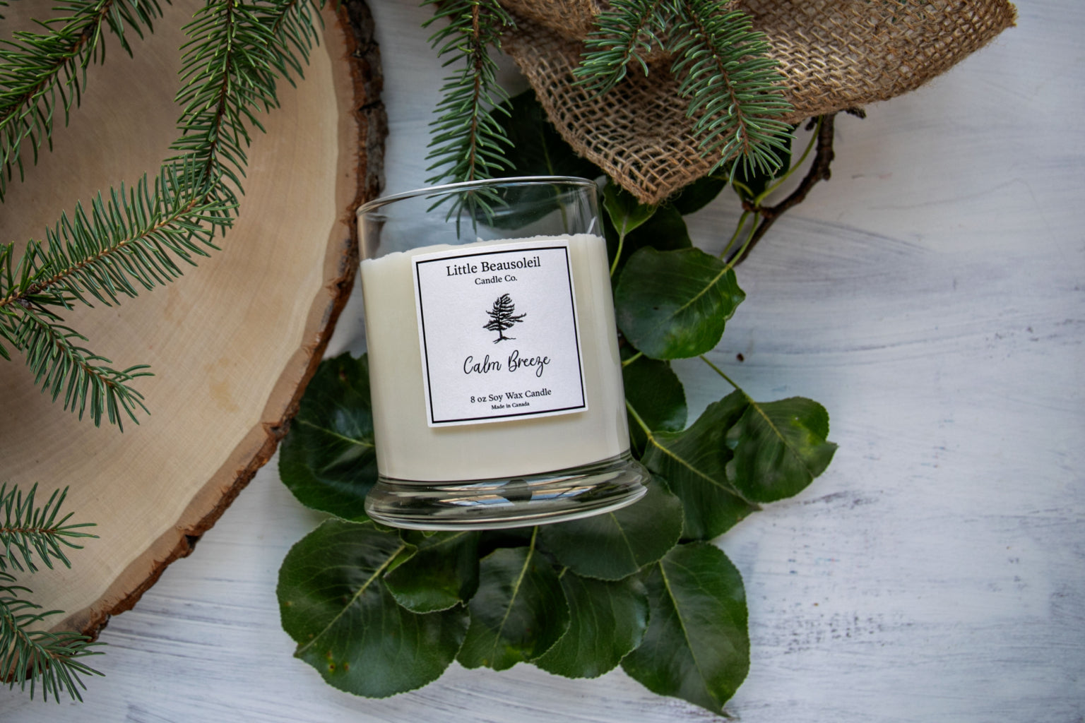 Calm Breeze Soy Candle