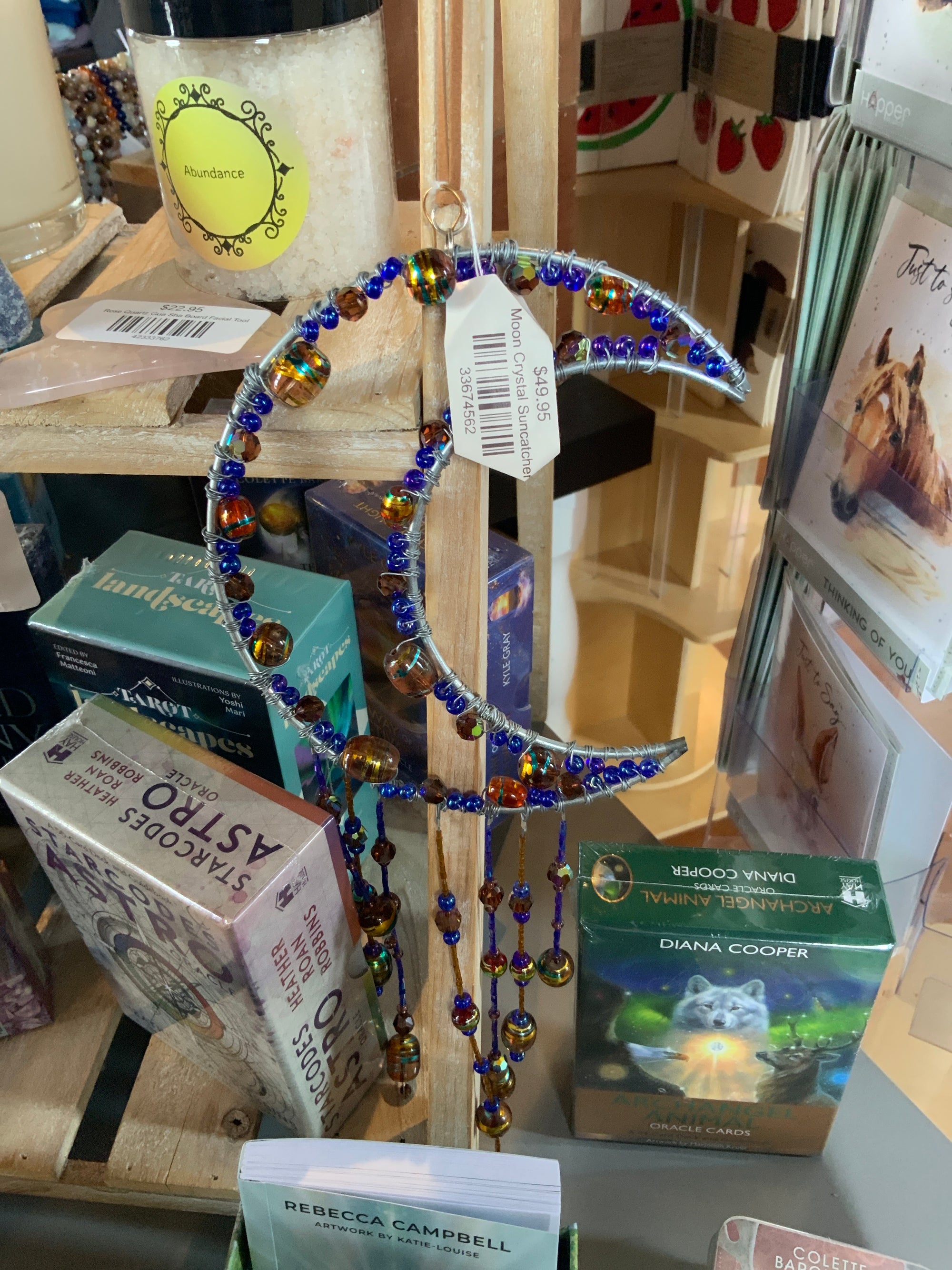 Moon Crystal Suncatcher
