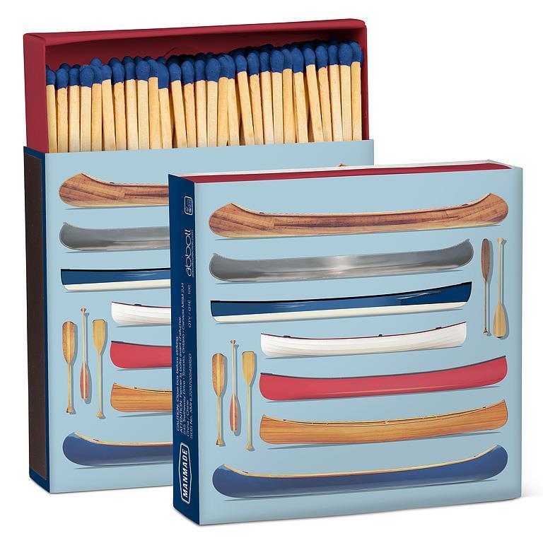 Stacked Canoes Matches. 100 Sticks