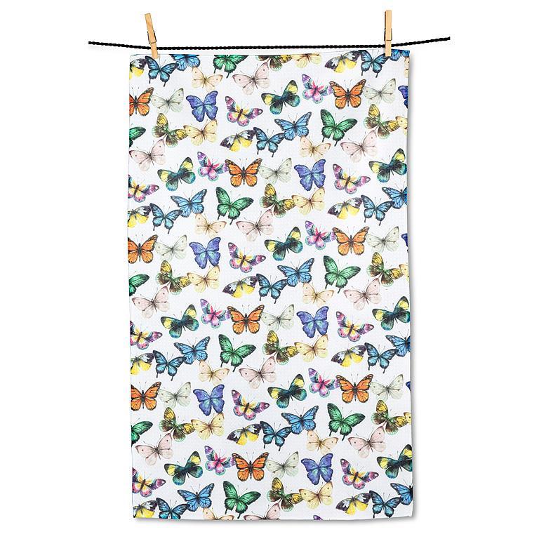 Butterflies Double Sided Kitchen Towel