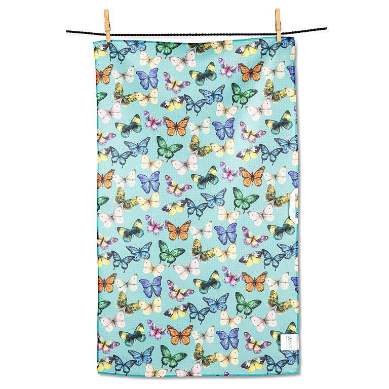 Butterflies Double Sided Kitchen Towel