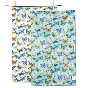 Butterflies Double Sided Kitchen Towel
