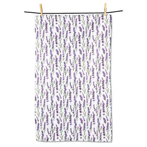 Lavender Double Sided Kitchen Towel
