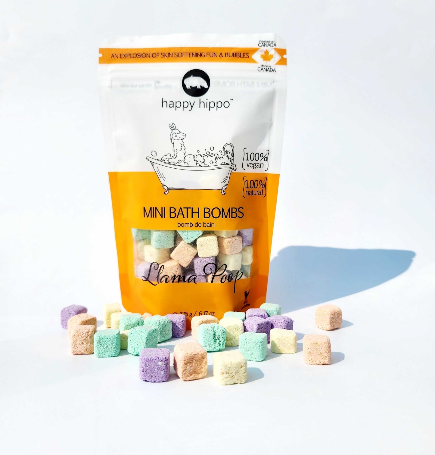 Llama Poop Mini Bath Bombs (Citrus Fruit)