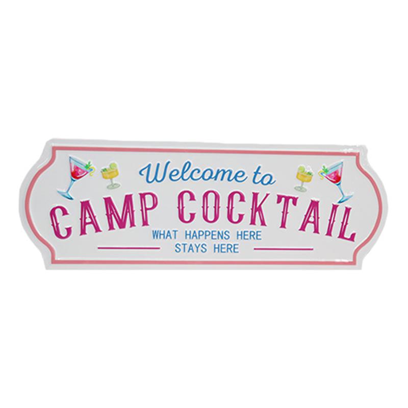 Camp Cocktail Sign