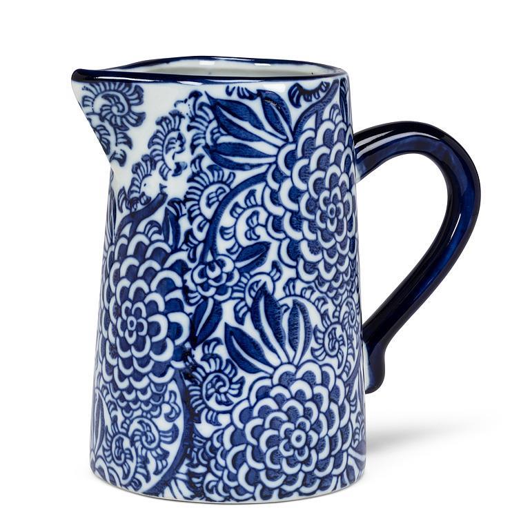 Blue/White Floral Jug