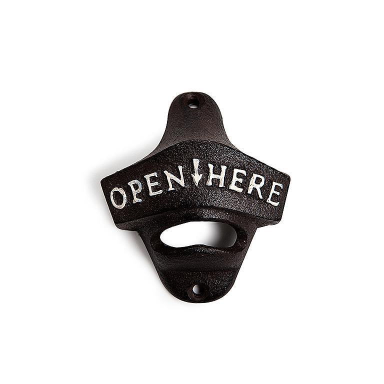 Open Here Bottle Opener
