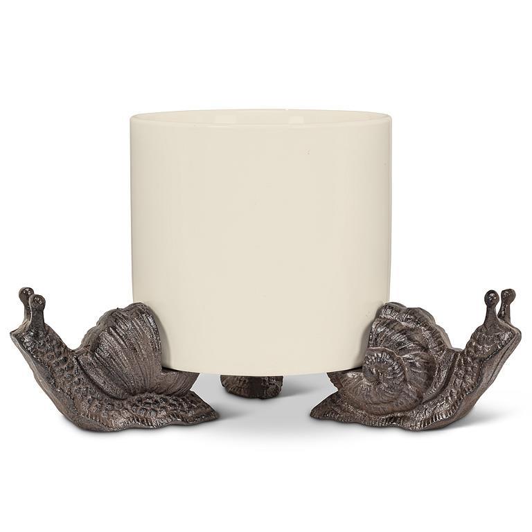 Snail Pot Stand. Set of 3