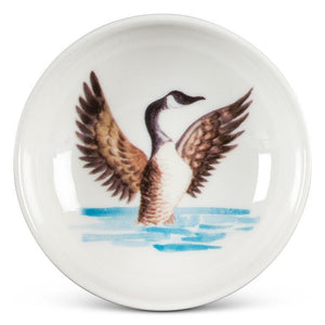 Small Dish with Canada Goose