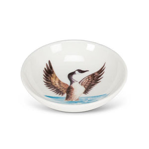 Small Dish with Canada Goose
