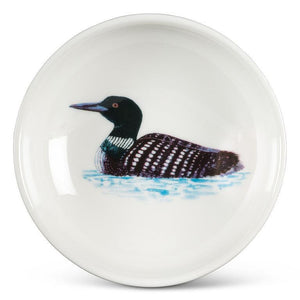 Small Dish with Loon