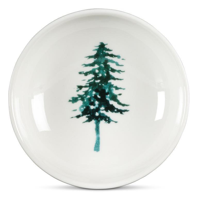 Small Dish with Pine Tree
