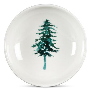 Small Dish with Pine Tree