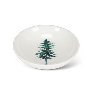 Small Dish with Pine Tree
