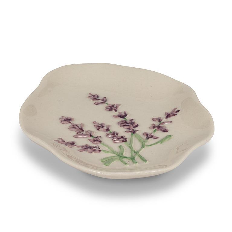 Purple Flower Dish