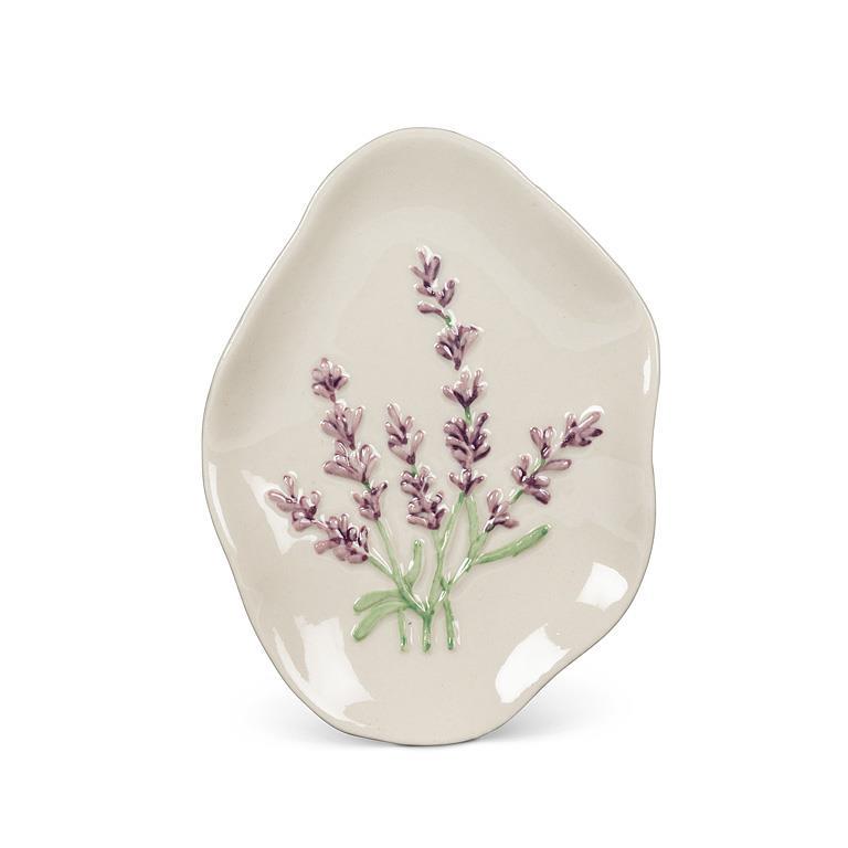 Purple Flower Dish