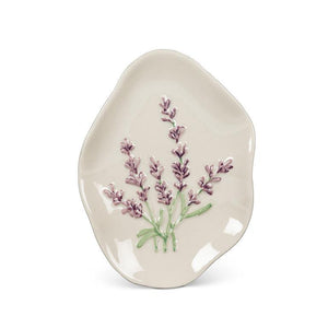 Purple Flower Dish