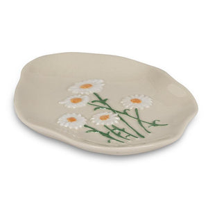 White Flower Dish