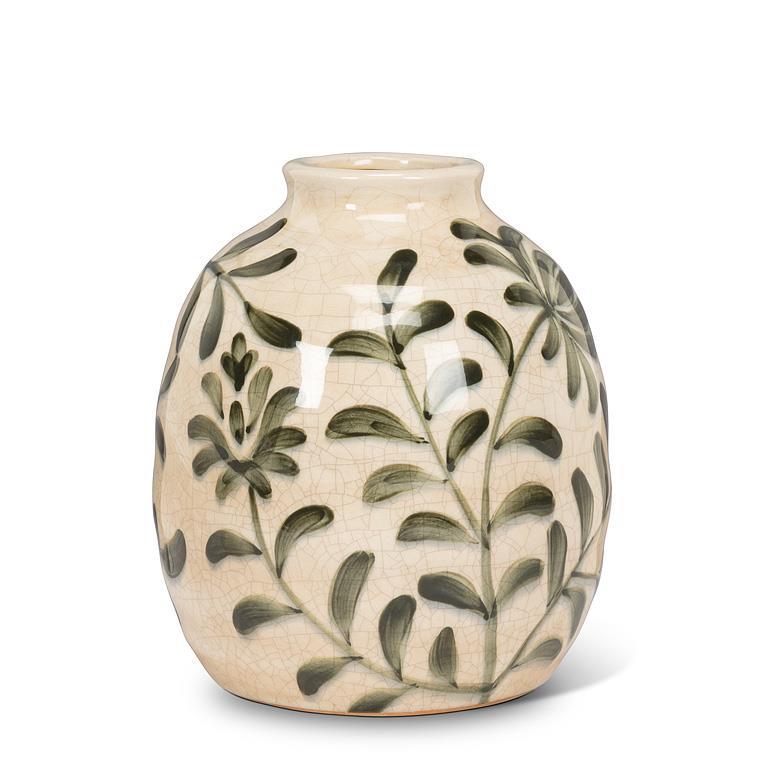 Frond Round Vase - Sml