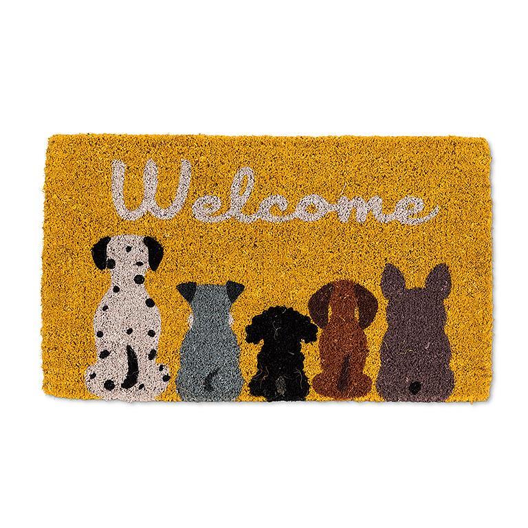 Dog "Welcome" Doormat