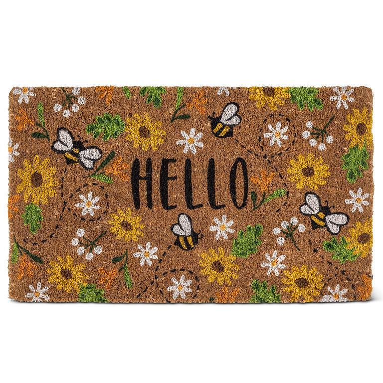 Hello Daisy/Bee Doormat