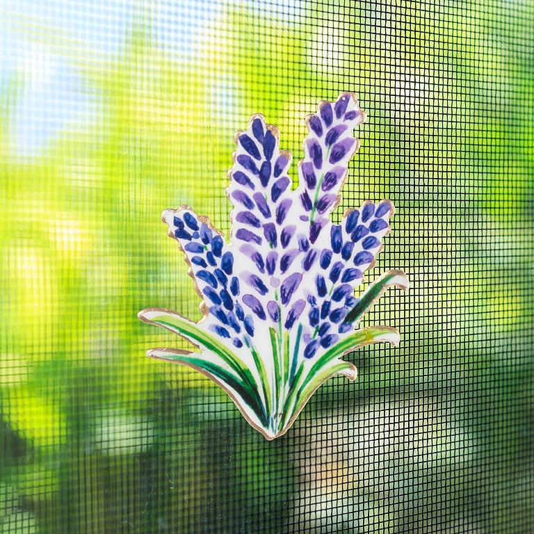 Lavender 2 Sided Magnet