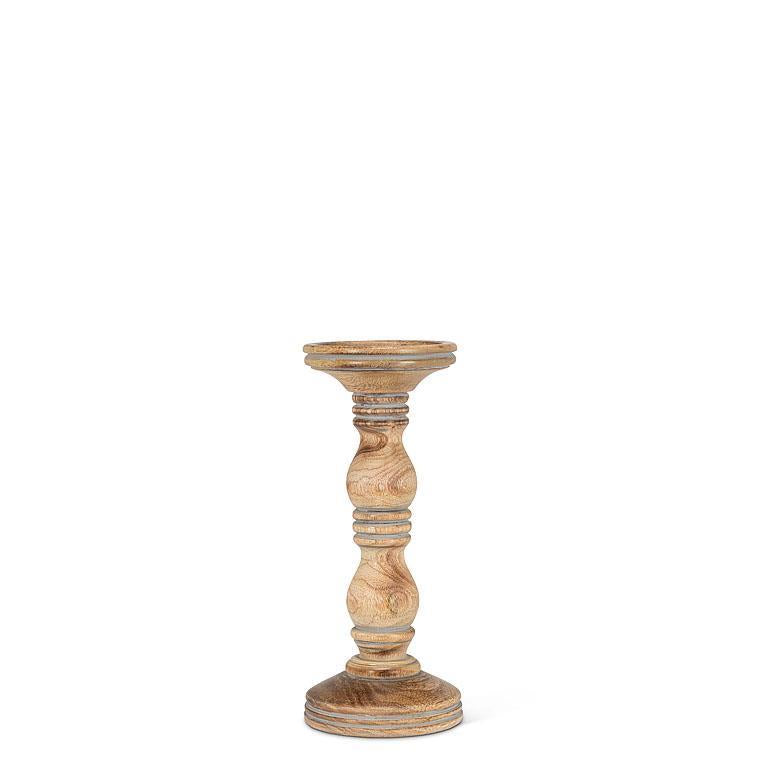 Mangowood Pillar Holder