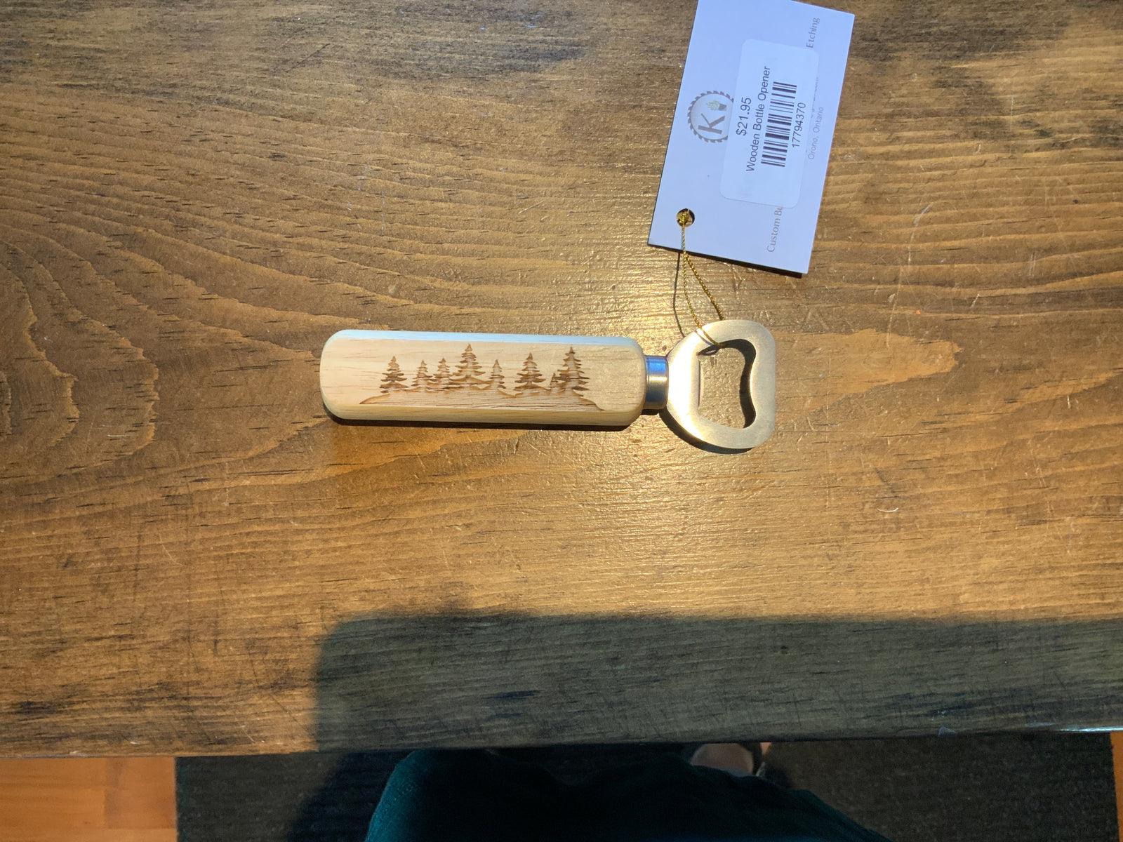 Wooden Bottle Opener