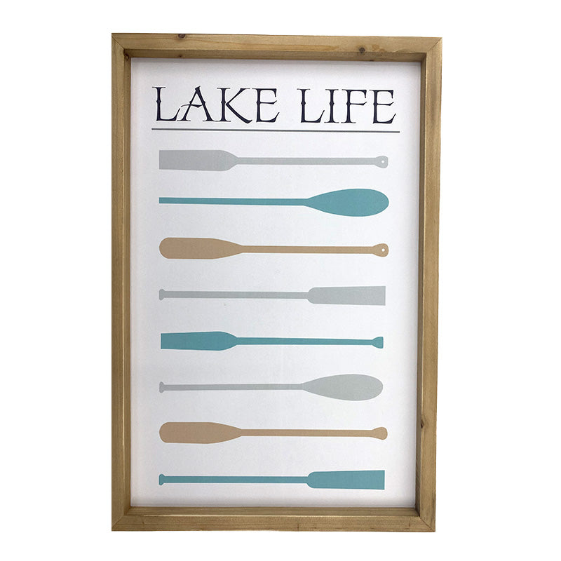 Lake Life Sign
