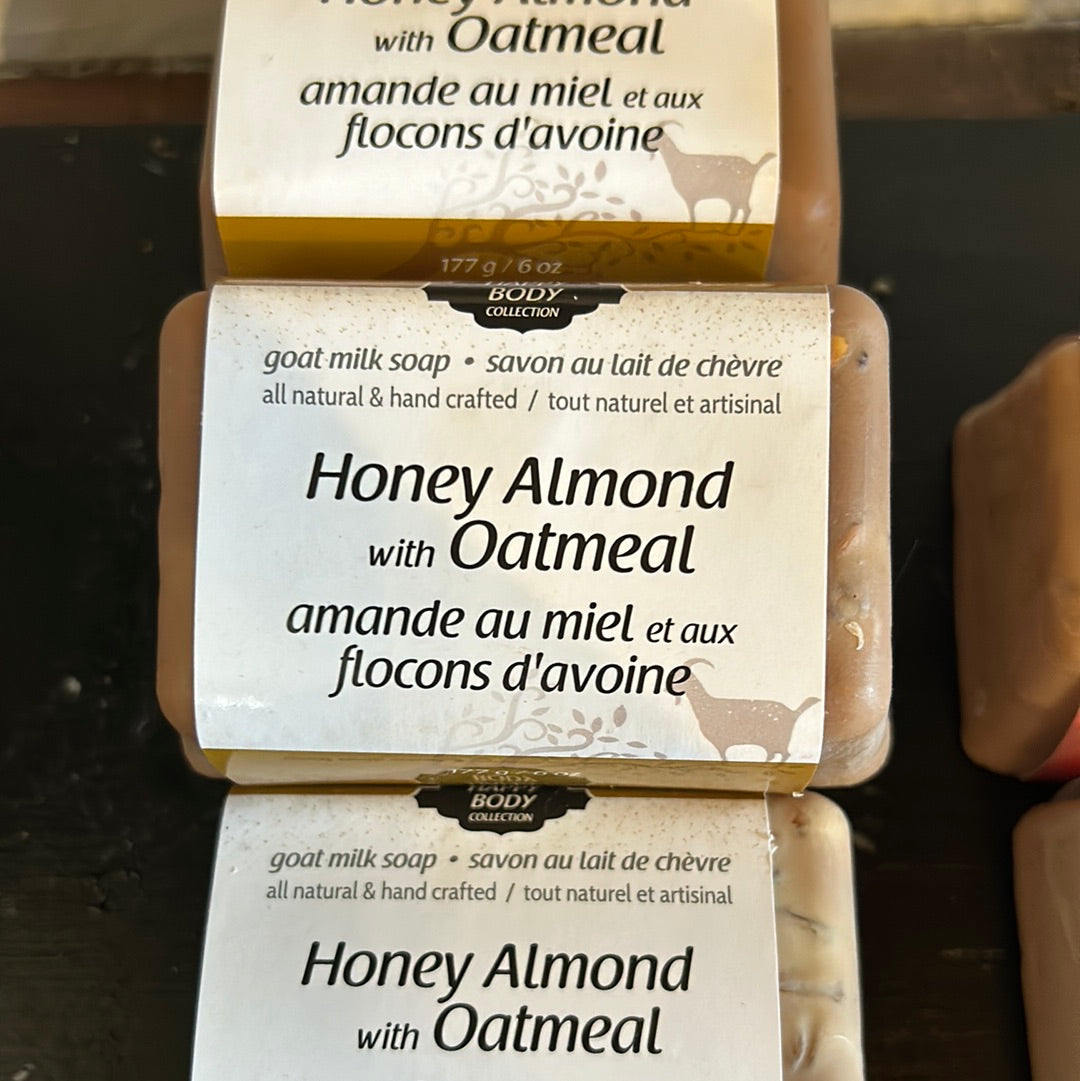 Honey Almond Oatmeal Soap