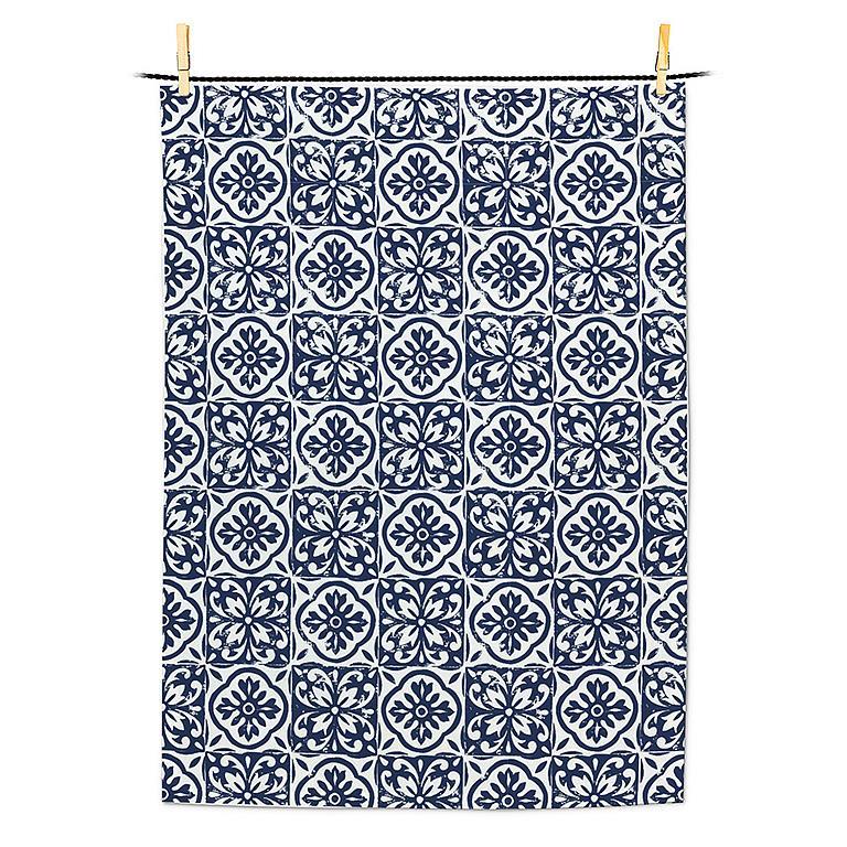 Stamp Tile Kitchen Towel
