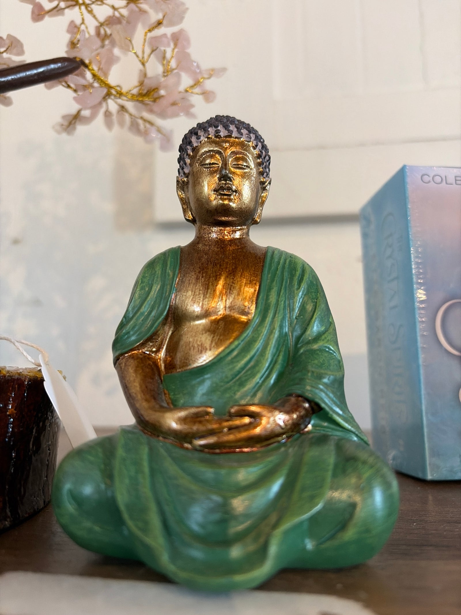 Sitting Buddha-Green