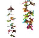 Butterfly Windchime Solar
