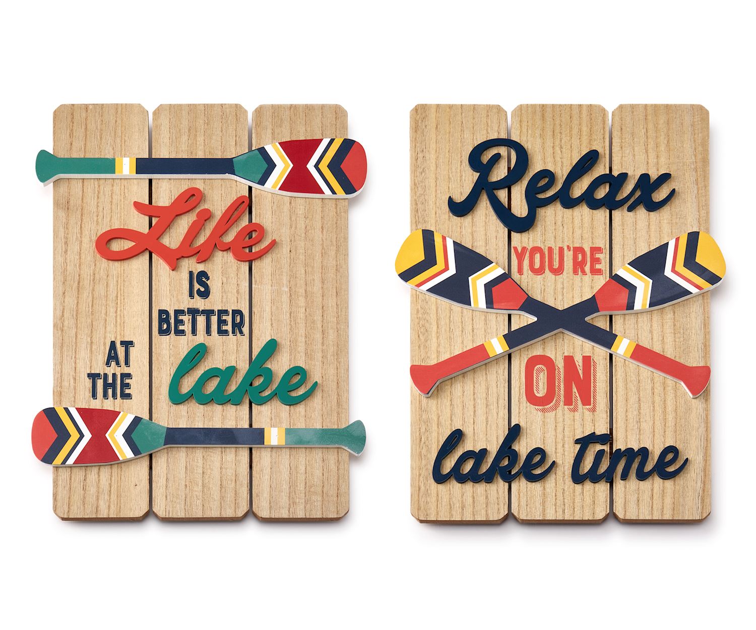 Life is better at the lake - sign