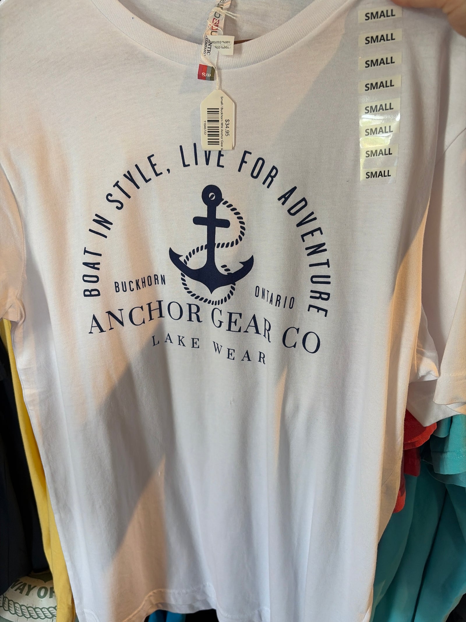 Buckhorn Wht Anchor Gear & Co T