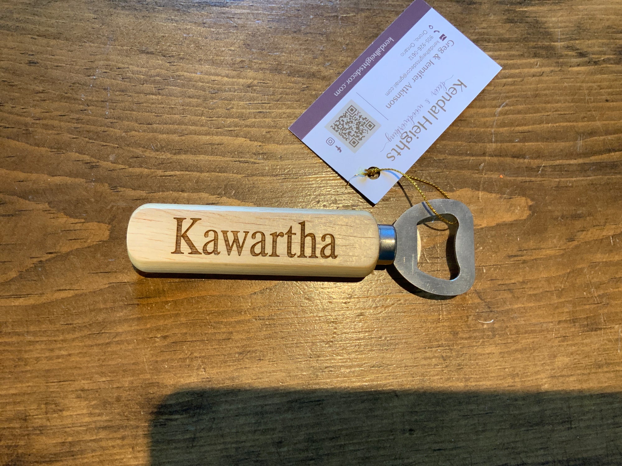 Wooden Bottle Opener