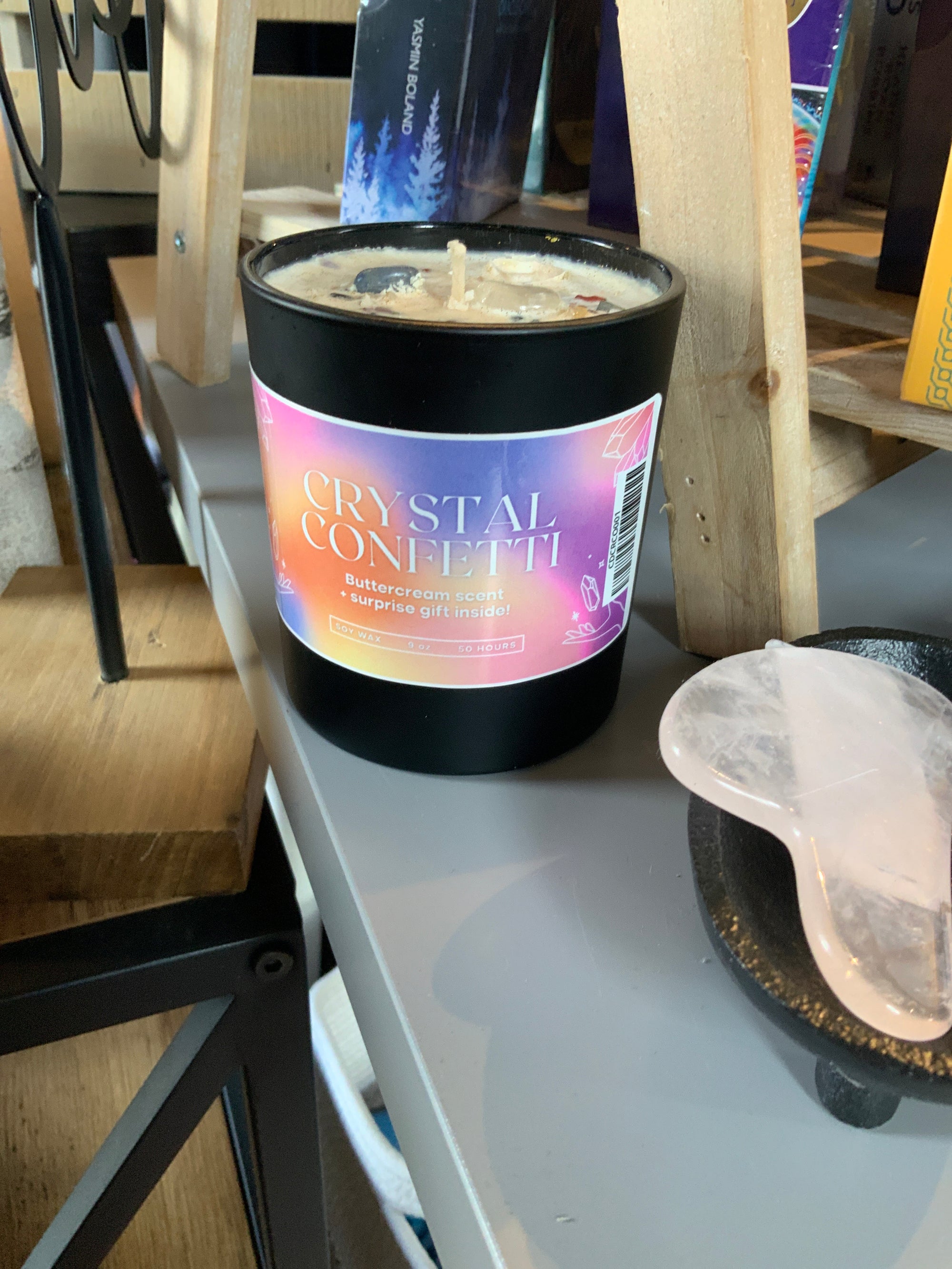 Crystal Confetti Soy Candle