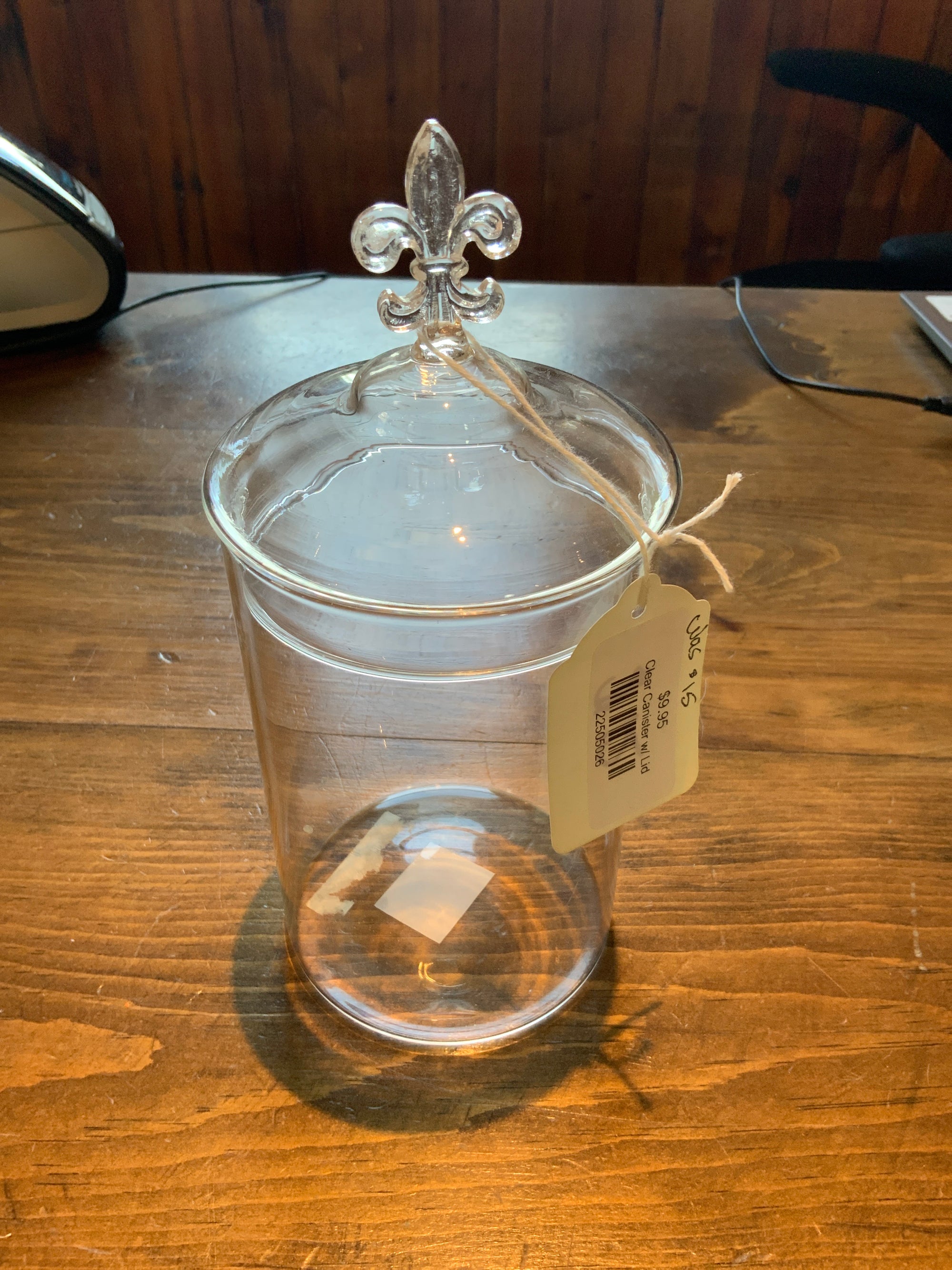 Clear Canister w/ Lid