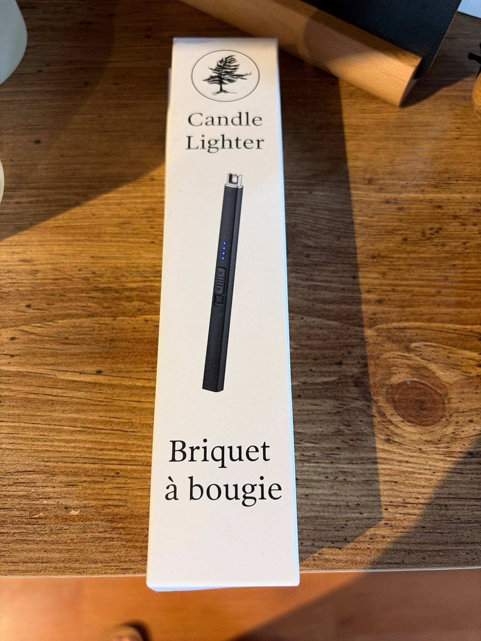 Black Rechargeable Lighter