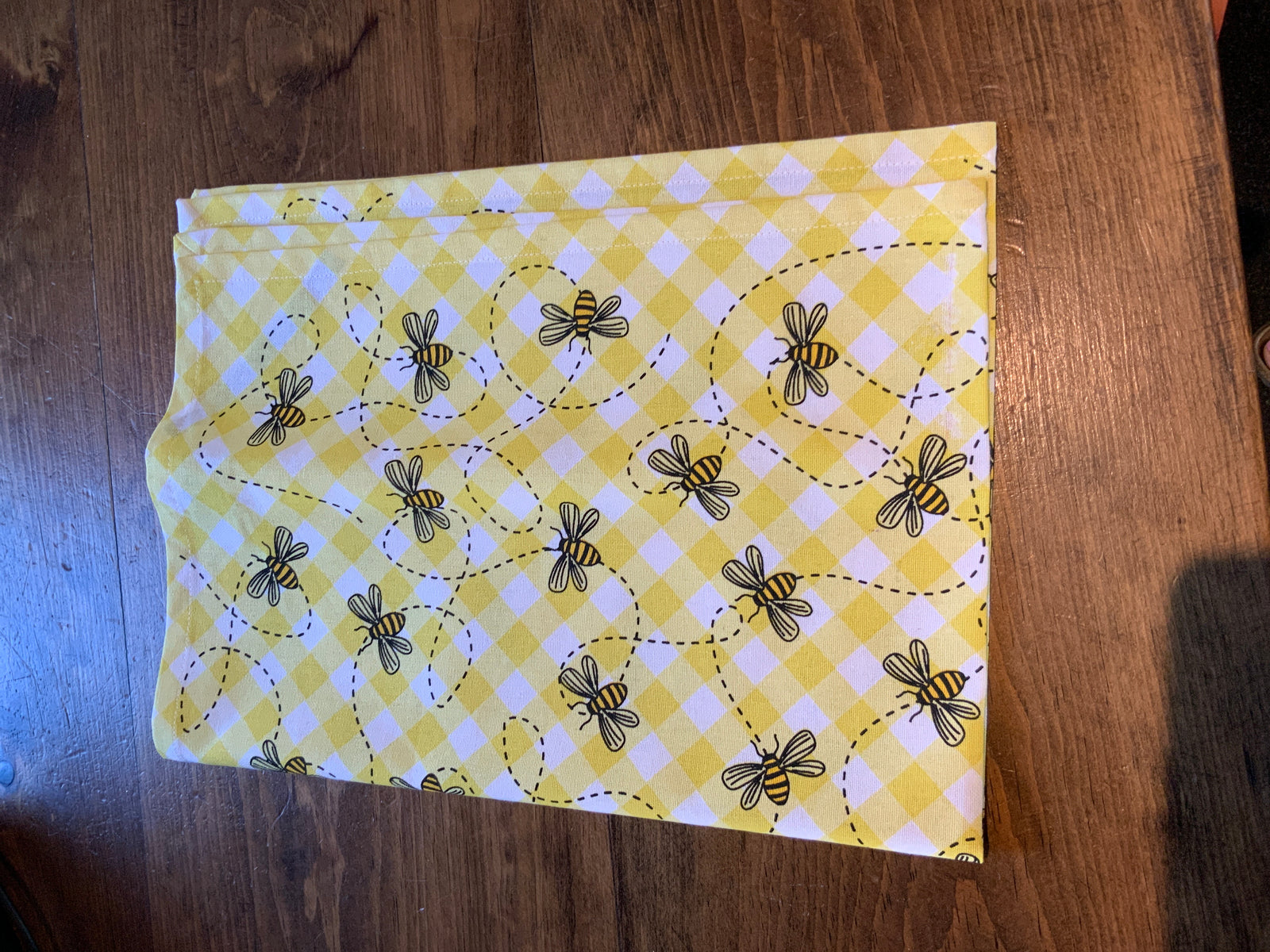 Yellow Bee Tea Towel