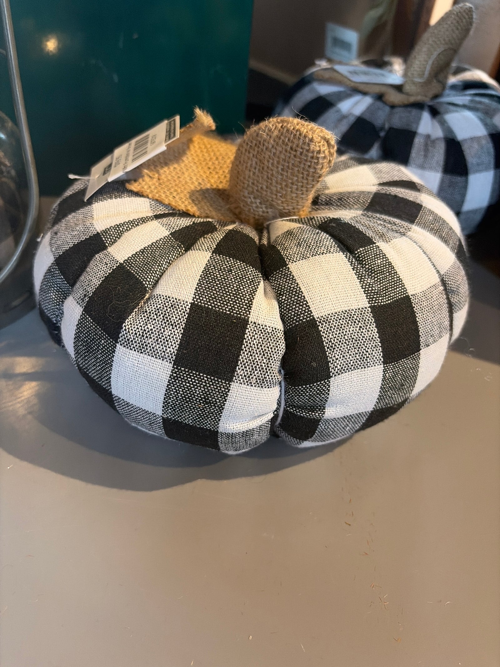 Blk/Wht Pumpkin w/ Brown Top