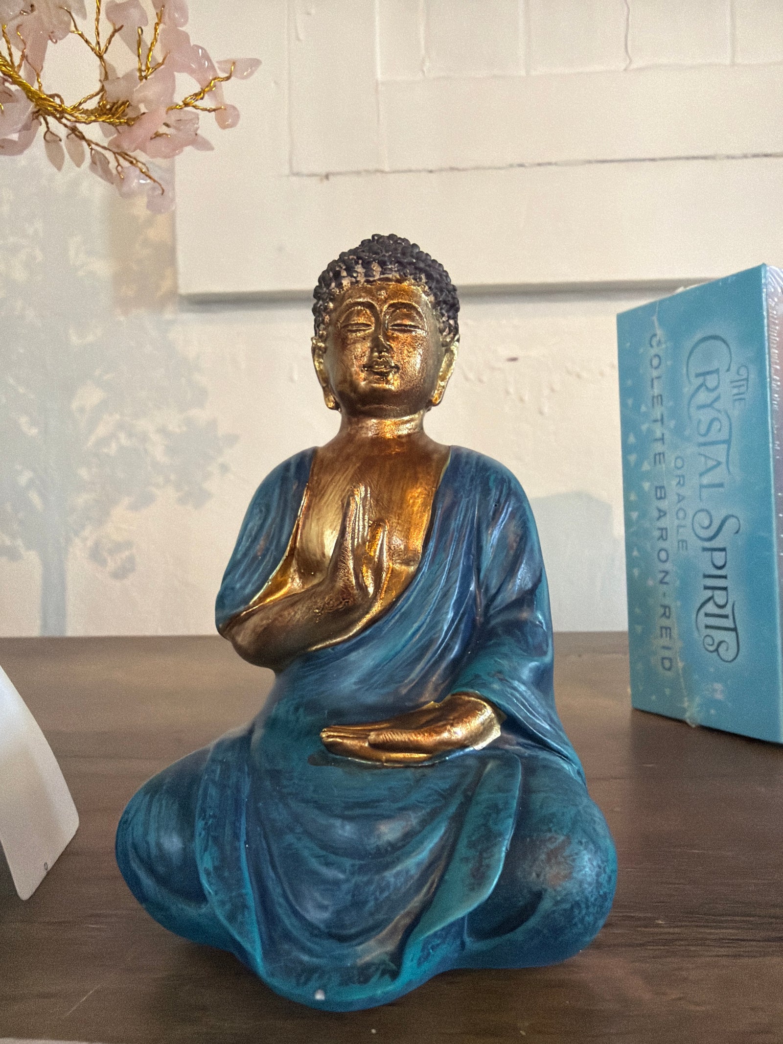 Sitting Buddha-Blue