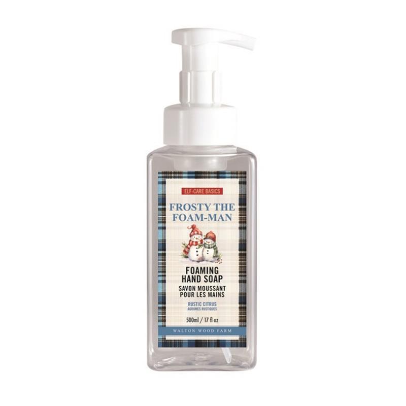 Snowman Foam Soap