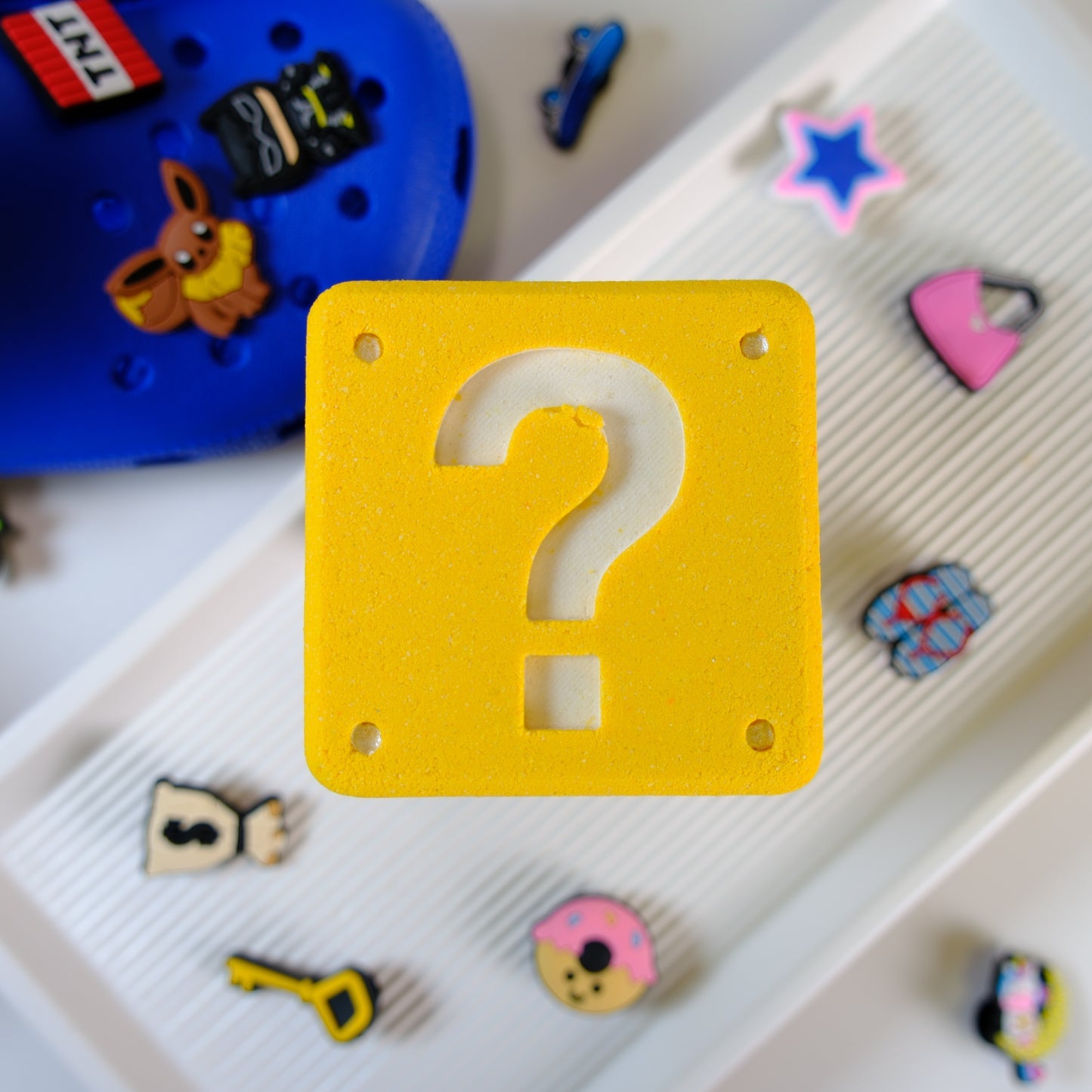 Mystery Cube Bath Bomb-Shoe Charm