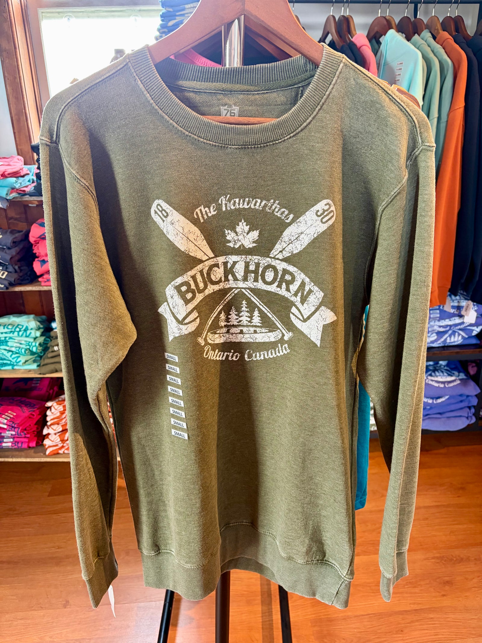 Buckhorn Crew Neck - Cactus