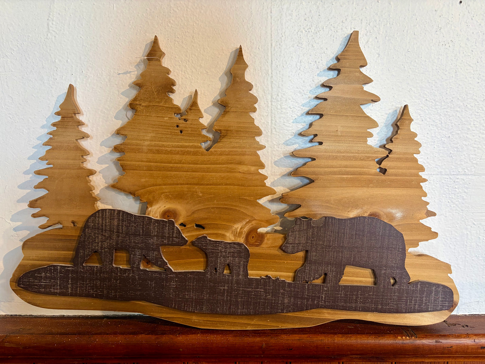 Bear Forest Wall Decor