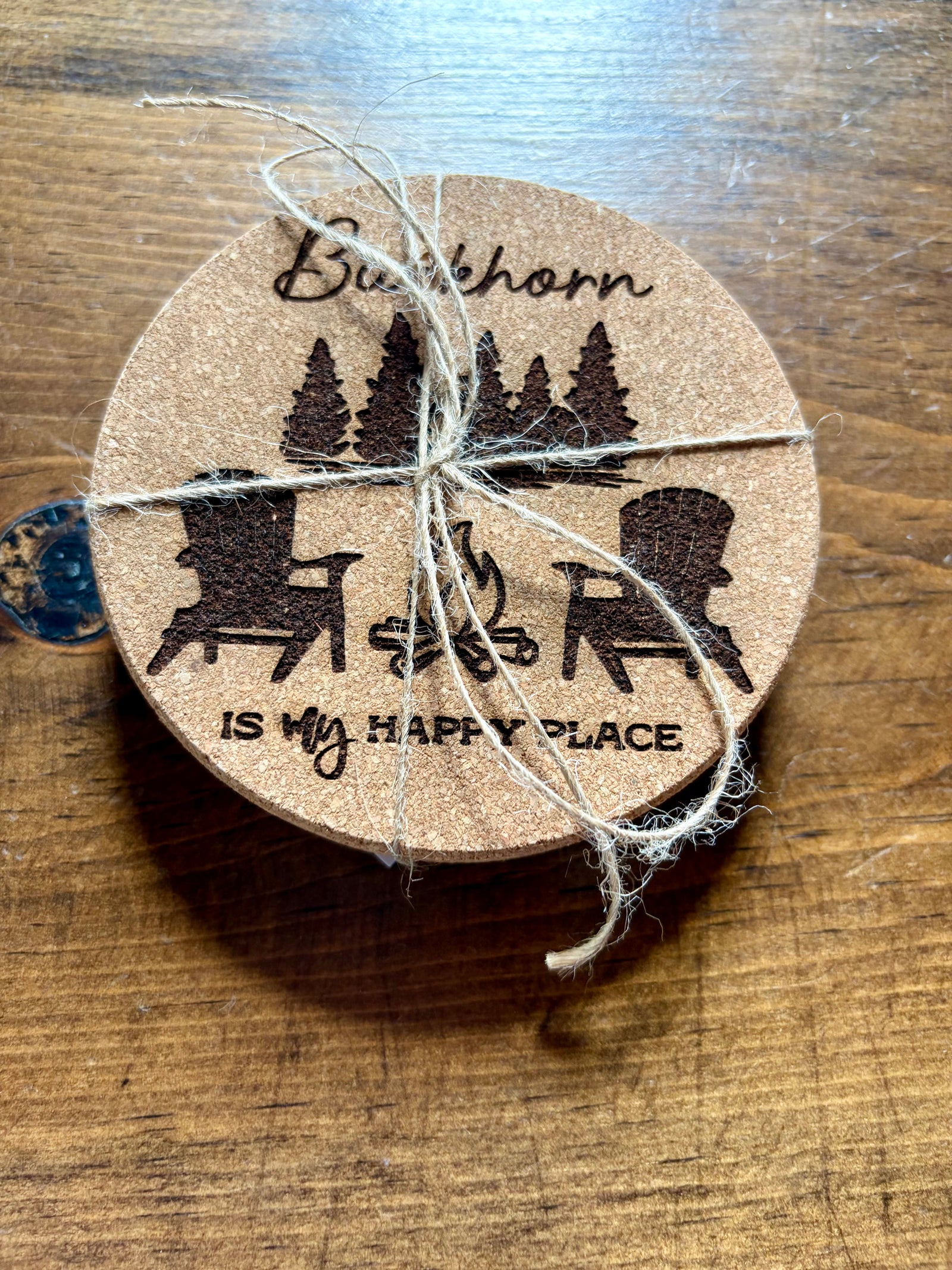Cork Coaster - Set of 4