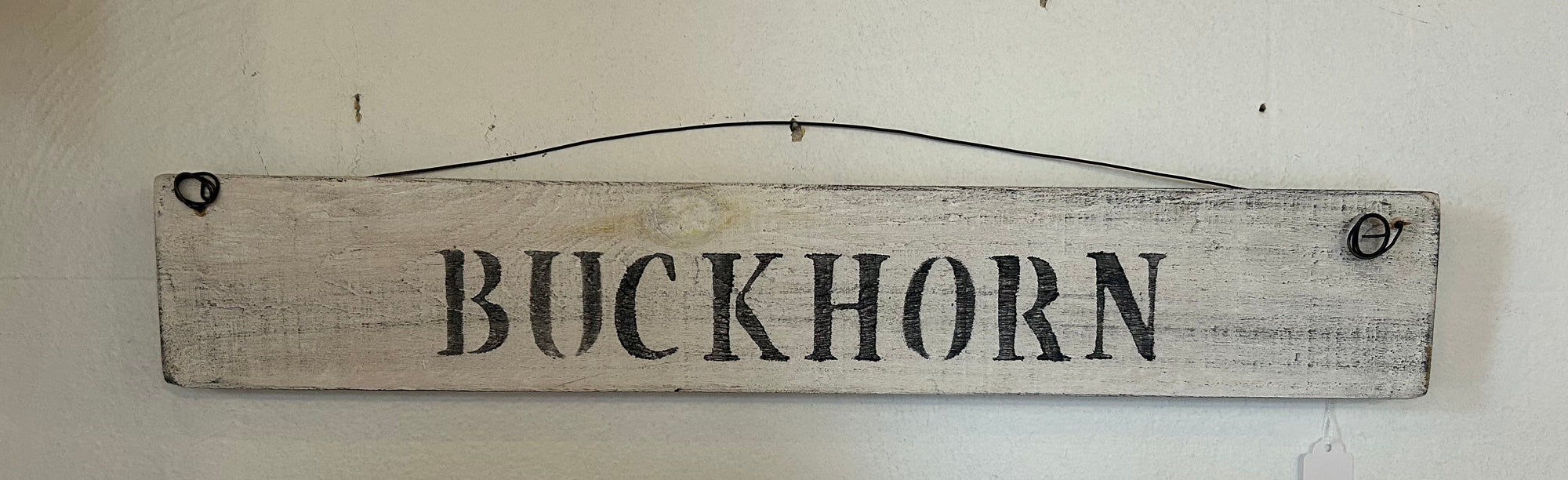 Buckhorn Sign