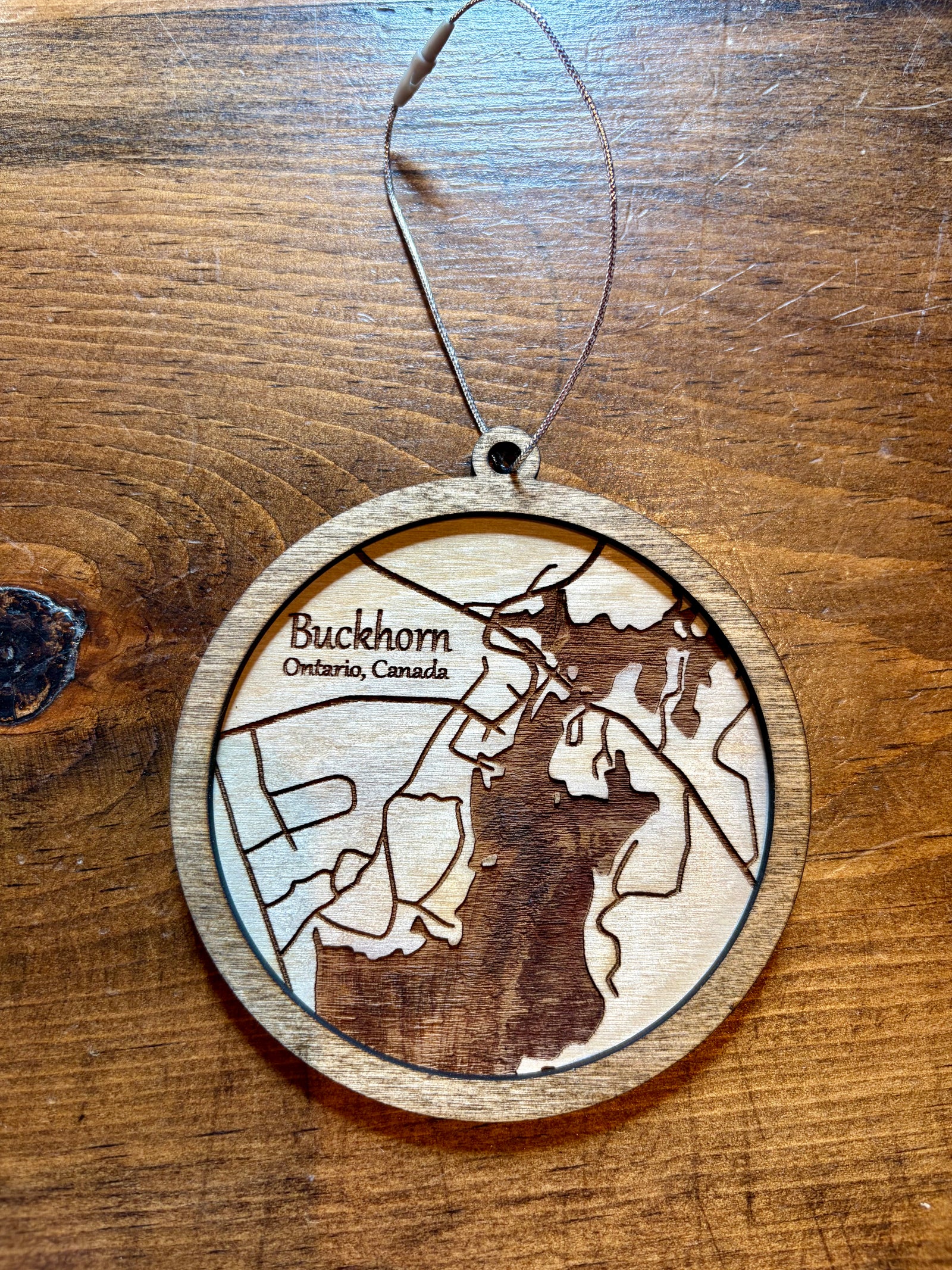 Buckhorn Town Ornament