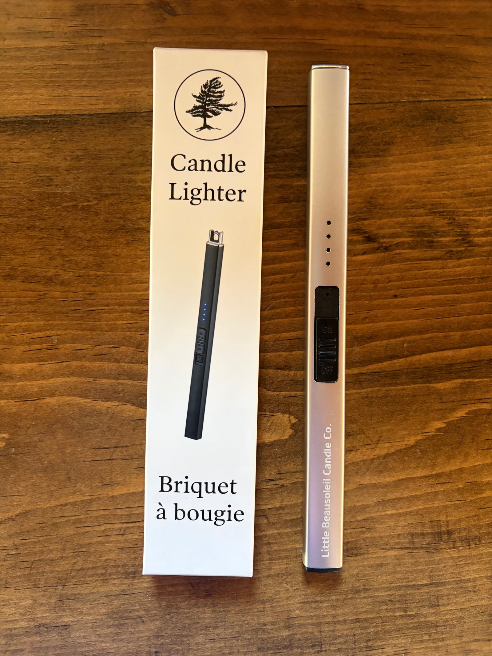 Silver Rechargeable Lighter